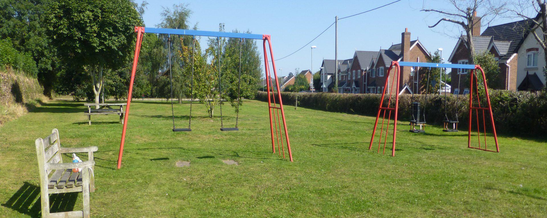 Outdoor Gym Equipment at Walls Bridge Playground